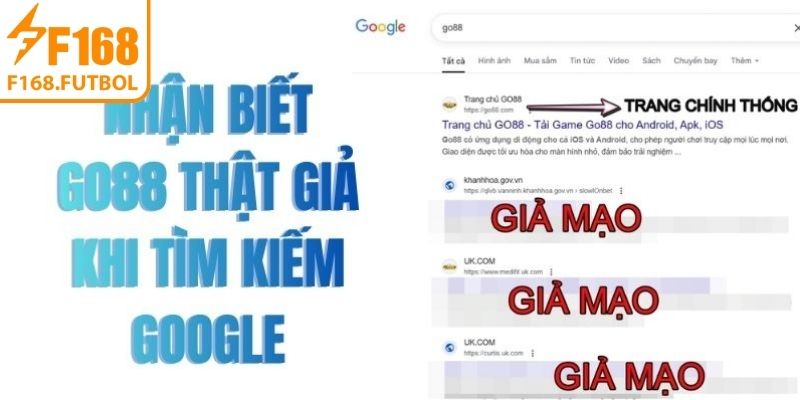 Cảnh báo Go88 giả mạo đang tấn công người chơi