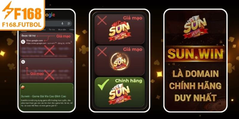 Phân biệt Sunwin thật giả chuẩn xác qua giao diện