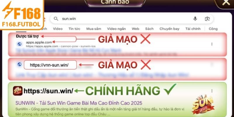 Sunwin giả đang lừa gạt ai và bằng cách nào